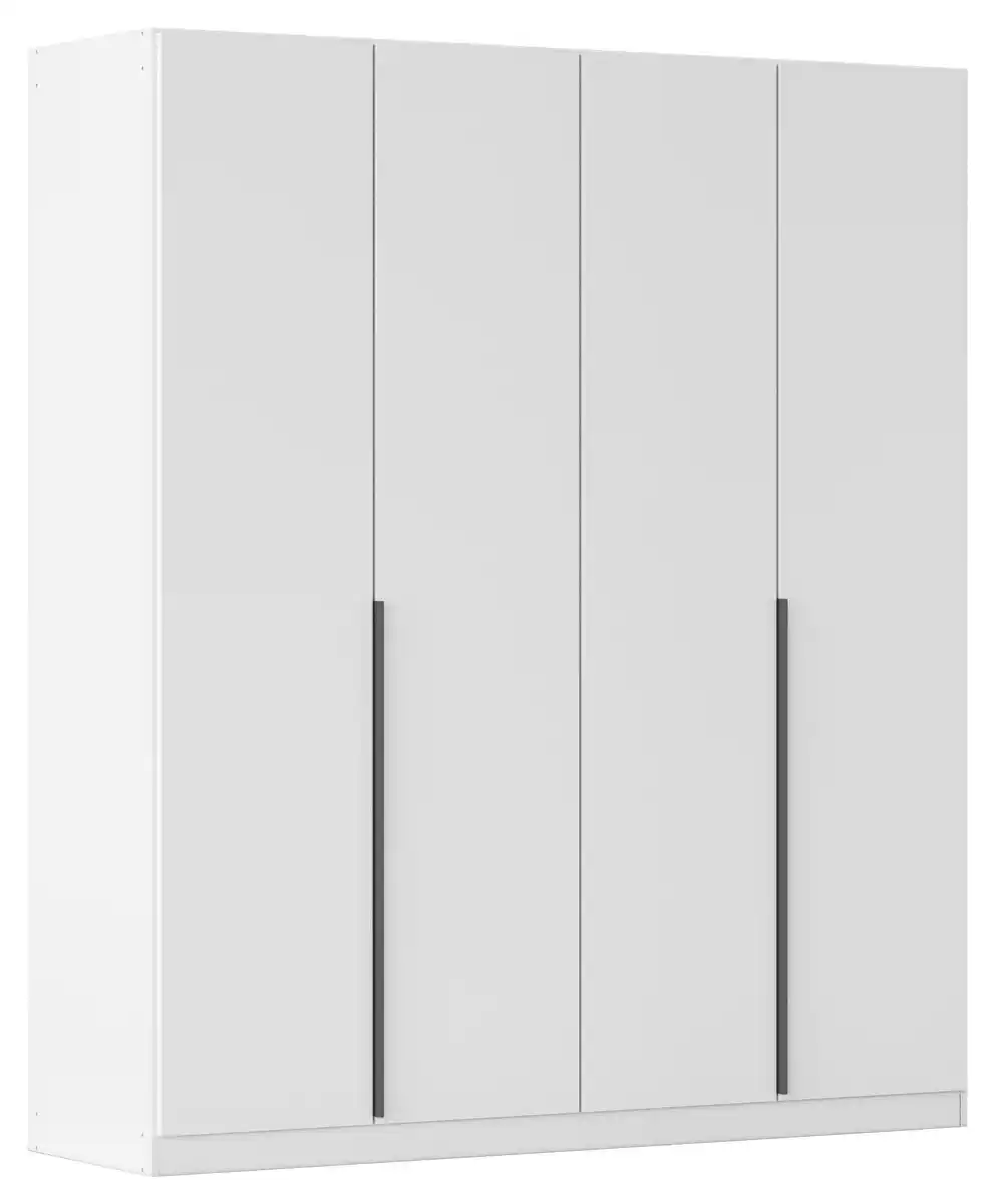 Bild 1 von Drehtürenschrank Alabama Weiß, Dunkelgrau, Weiß, Dunkelgrau