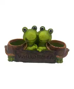 Pflanzgefäß Schildkröten, hellgrün