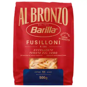 Barilla Al Bronzo Fusilloni Nr. 380 500g