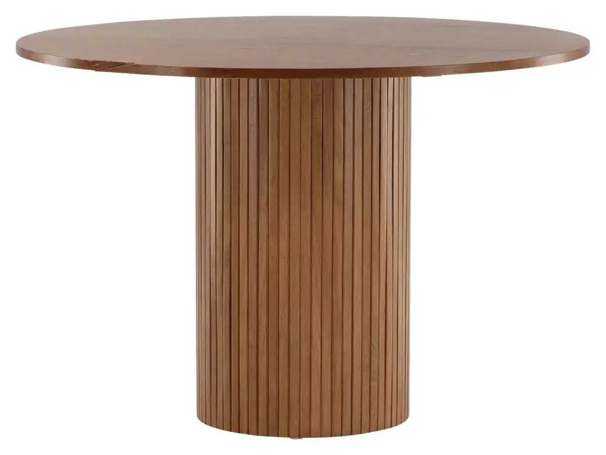 Bild 1 von Esstisch Bianca Ø ca. 110 cm Walnussfarben, Walnussfarben