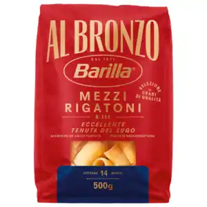 Barilla Al Bronzo Mezzi Rigatoni Nr. 322 500g