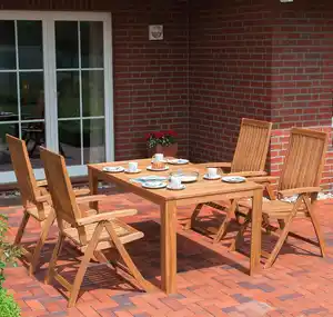 Gartentisch Paleros Echtholz Akazie L: 160 cm, Akaziefarben