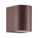 Bild 1 von Nordlux AUßENWANDLEUCHTE, Rost, Metall, halbrund,halbrund, 6.6x9.2x9 cm, Lampen & Leuchten, Außenbeleuchtung, Außenleuchten