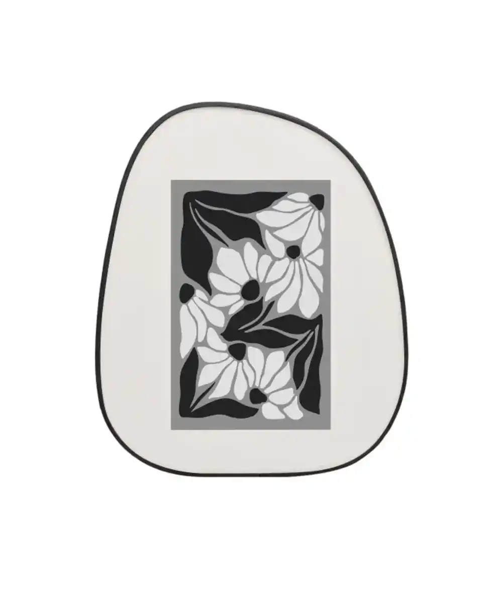 Bild 1 von Bilderrahmen mit schmalem Metallrahmen, schwarz