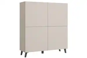 Highboard Phuket Kaschmir, Beige, Kaschmir