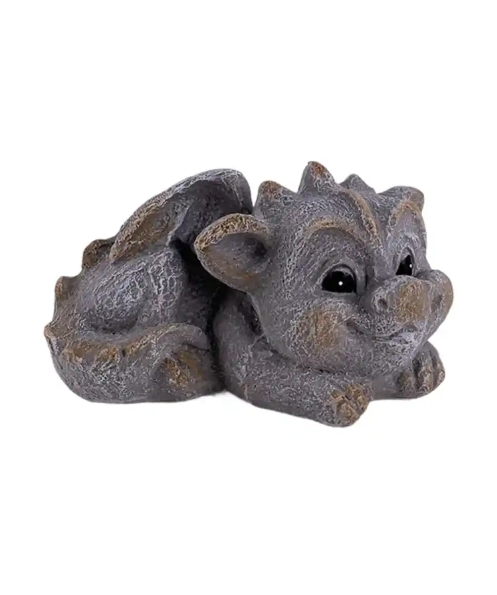 Bild 1 von Deko-Drache aus Polystyrol, hellgrau