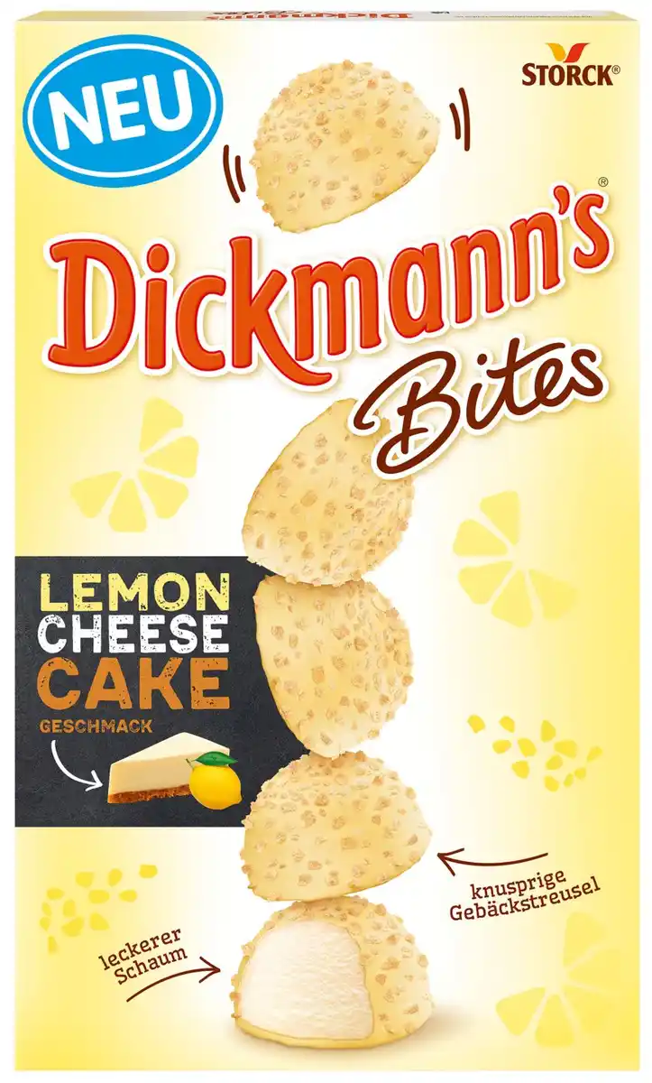 Bild 1 von STORCK Super Dickmann's Lemon-Cheesecake-Geschmack, 129-g-Packg.