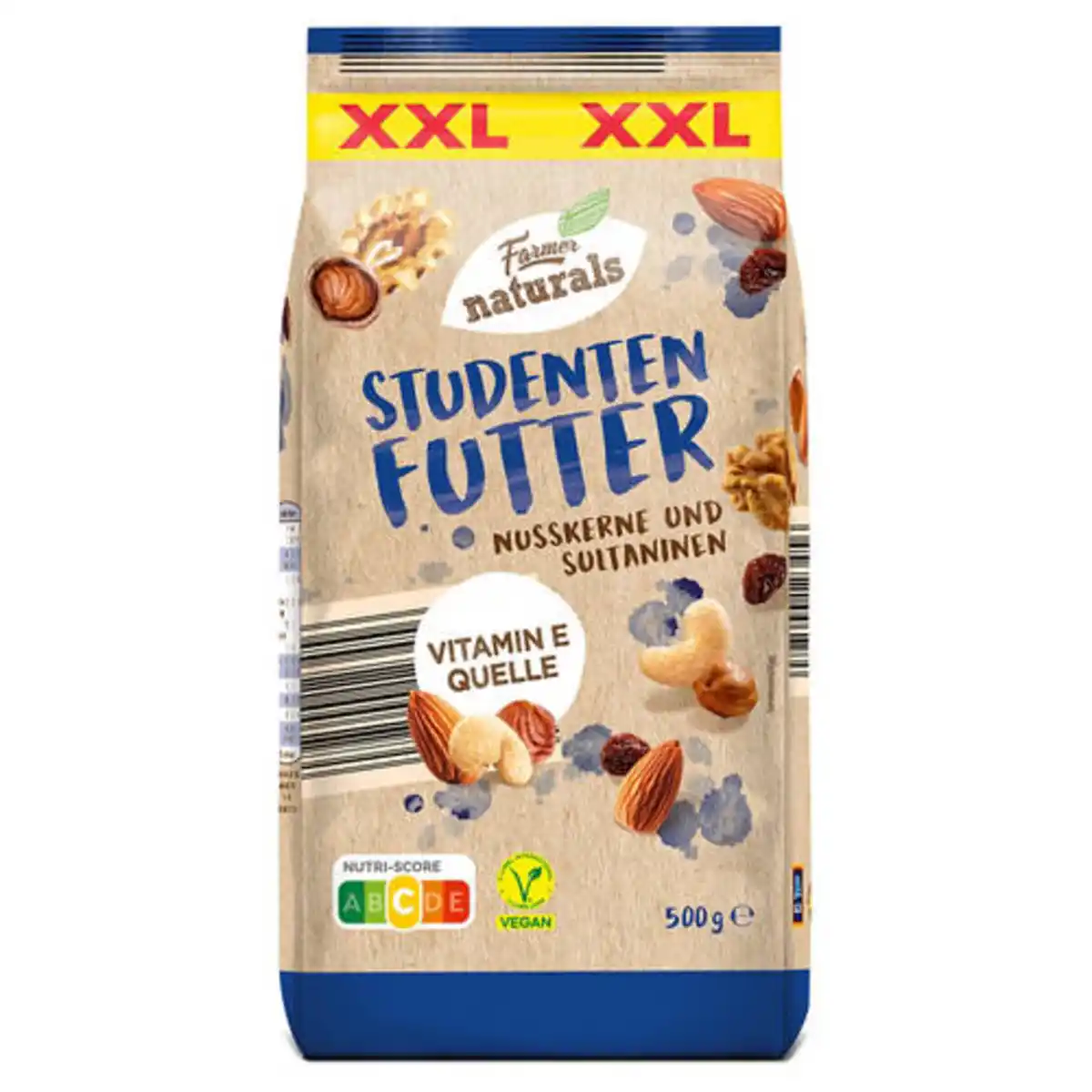 Bild 1 von FARMER NATURALS XXL Studentenfutter 500 g