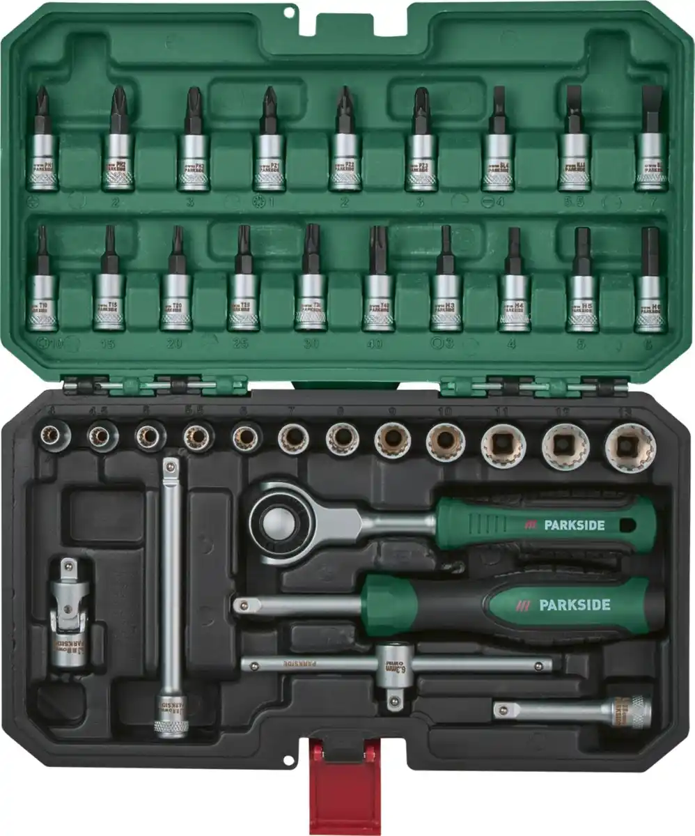 Bild 2 von PARKSIDE® Steckschlüssel-Satz, 37-teilig