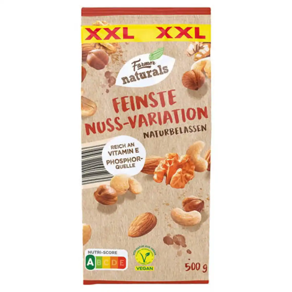 Bild 1 von FARMER NATURALS XXL Feinste Nuss Variation 500 g
