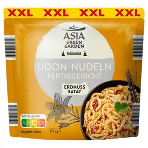 ASIA GREEN GARDEN Udon Nudeln 3er-Multipack XXL, Erdnuss