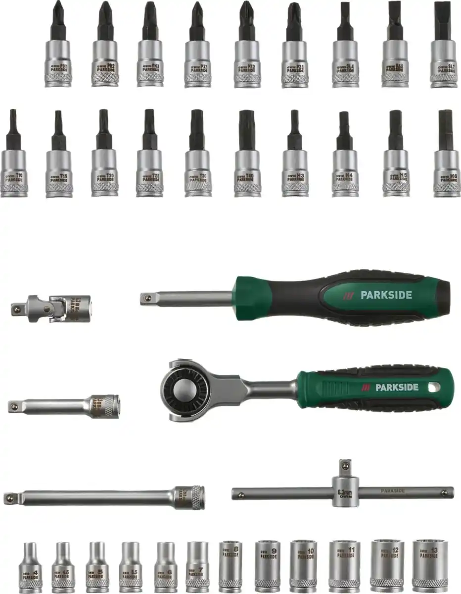 Bild 3 von PARKSIDE® Steckschlüssel-Satz, 37-teilig