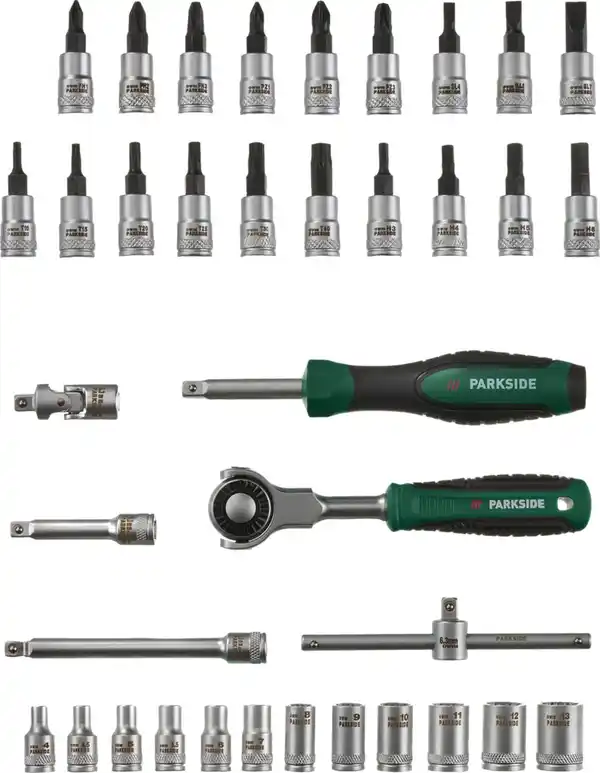 Bild 3 von PARKSIDE® Steckschlüssel-Satz, 37-teilig