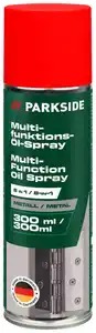 PARKSIDE® Multifunktions-Öl-Spray 8 in 1, 300-ml-Dose