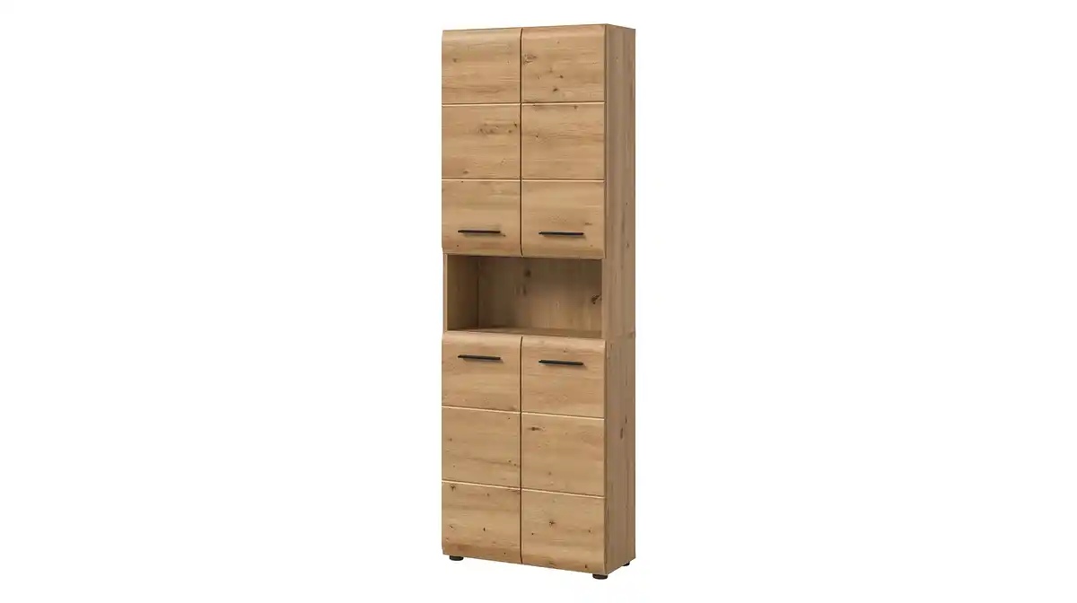 Bild 1 von Bad Hochschrank Artisan Eiche 4 Türen Breite 60 cm - ICE