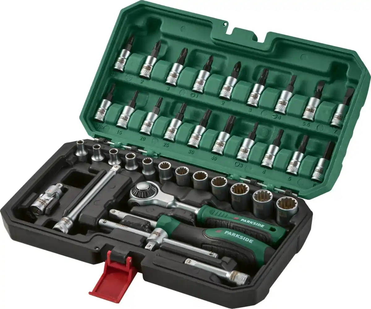 Bild 1 von PARKSIDE® Steckschlüssel-Satz, 37-teilig