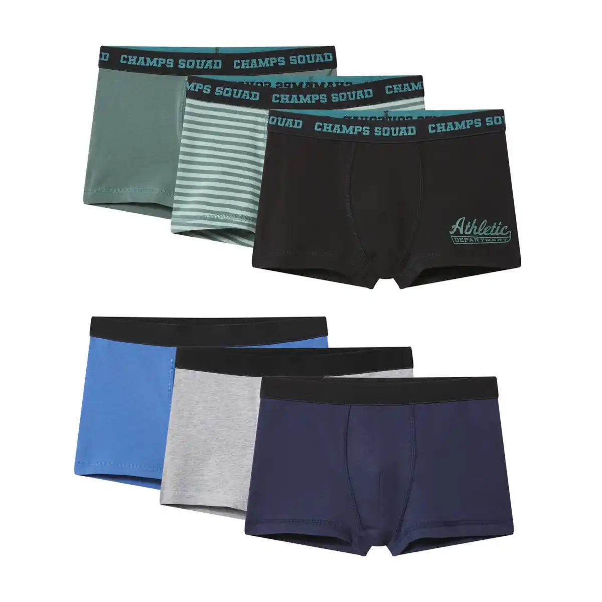Bild 1 von HIP&HOPPS® Kinder-Boxershorts, 2-St.-Packg.