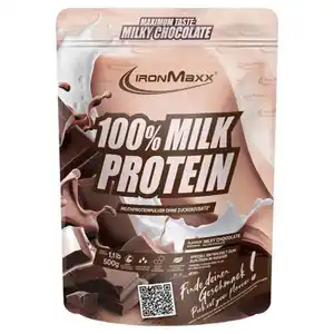 IRONMAXX 100 % Milk Protein Pulver 500 g, Milky Chocolate