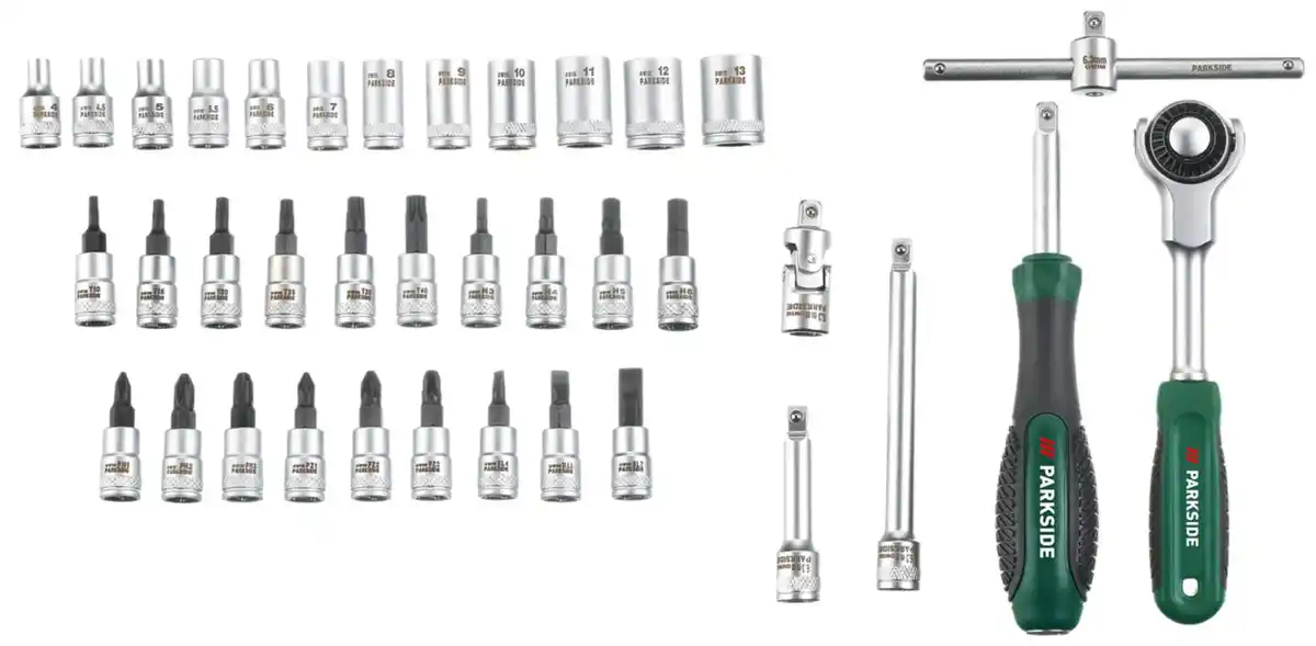 Bild 2 von PARKSIDE® Steckschlüssel-Satz, 39-teilig