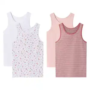 KUNIBOO® Kinder-Unterhemden, 2-St.-Packg.