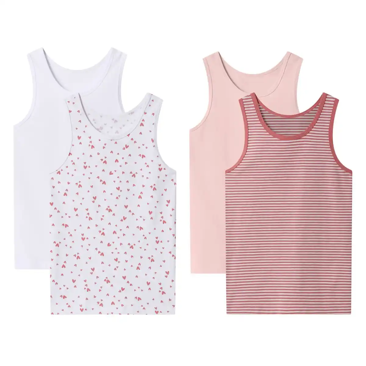 Bild 1 von KUNIBOO® Kinder-Unterhemden, 2-St.-Packg.