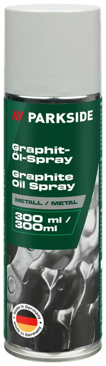Bild 1 von PARKSIDE® Graphit-Öl-Spray, 300-ml-Dose