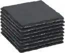 Bild 1 von SPICE&SOUL® Schiefer-Untersetzer je ca. 10 x 10 cm, 8-St.-Packg.