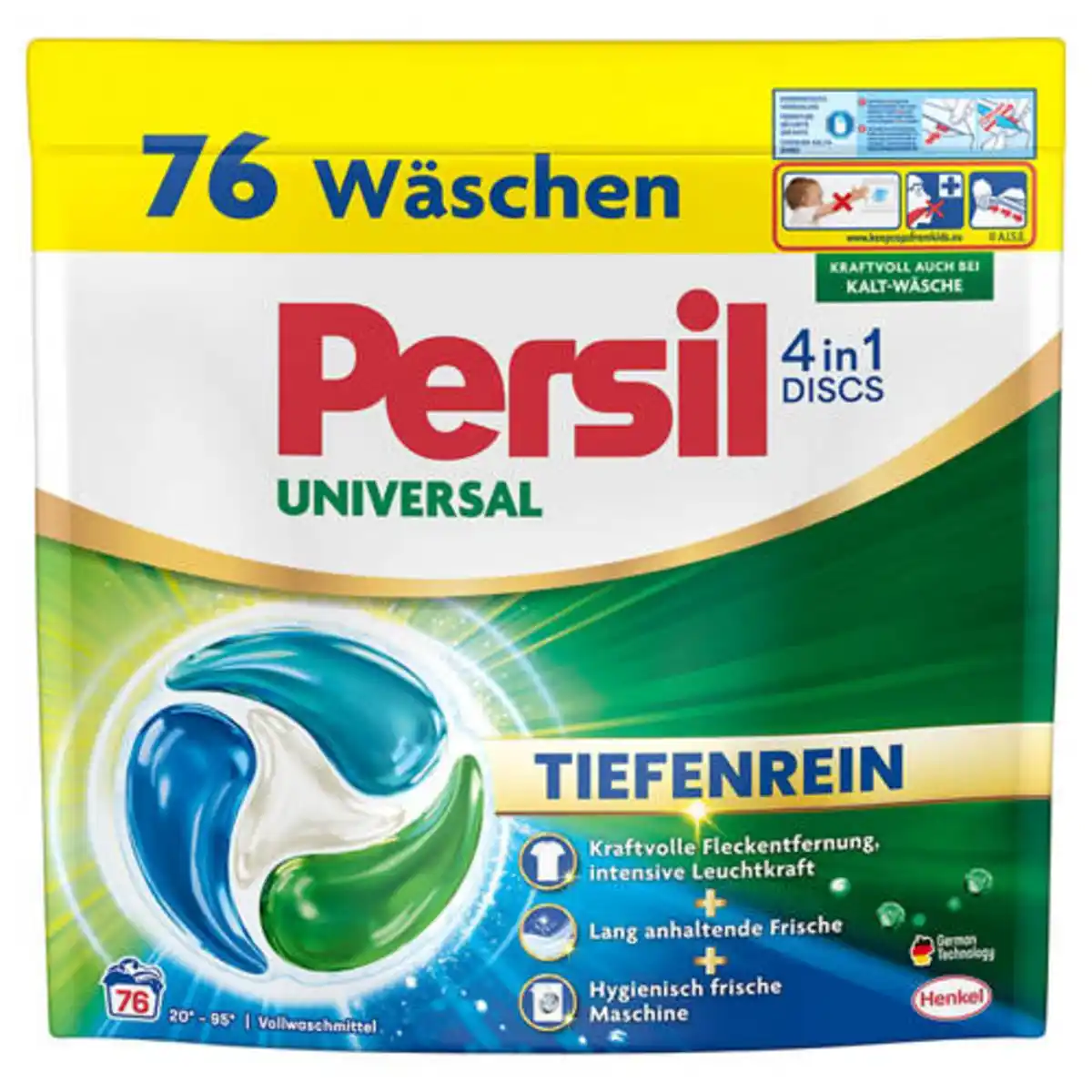 Bild 1 von PERSIL Discs, Pulver oder Gel, Discs Universal 76 WL