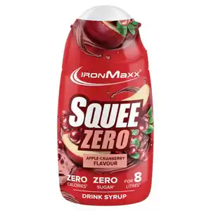IRONMAXX Squee Zero 65 ml, Apfel-Cranberry