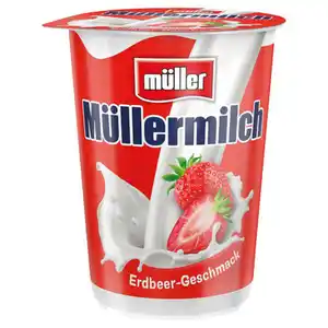 MÜLLER Müllermilch 500 ml, Erdbeere