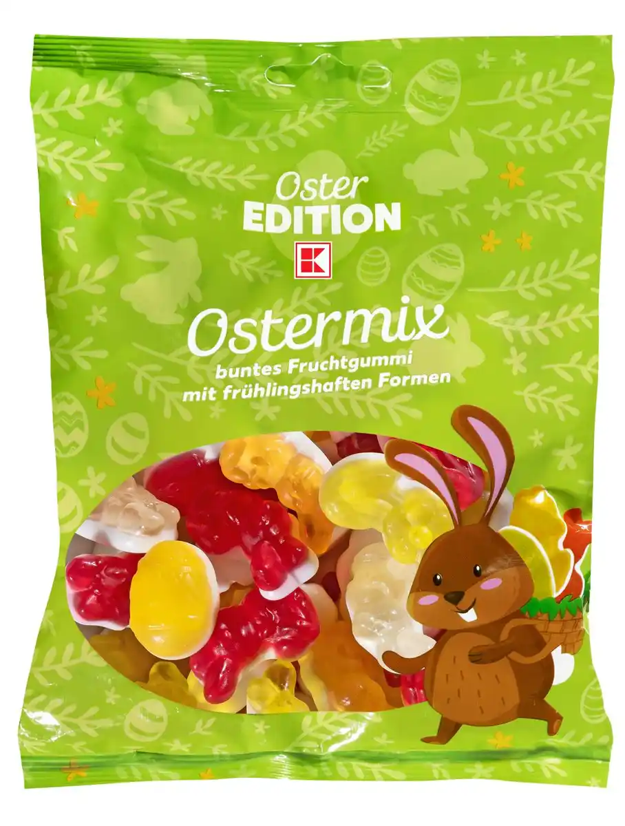 Bild 1 von K-OSTER EDITION Fruchtgummi-Ostermix, 200-g-Beutel