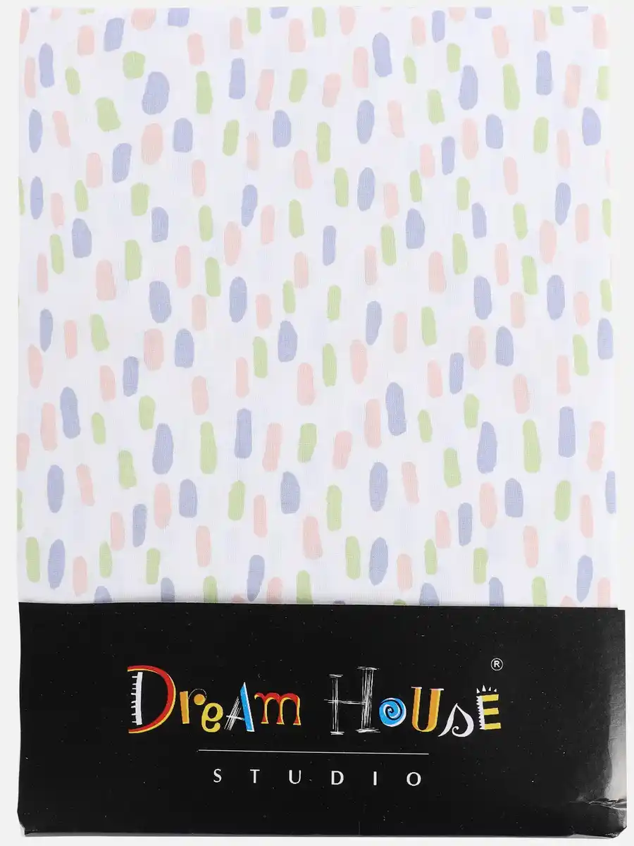 Bild 2 von Bettwäsche mit Alloverprint, 135x200cm Weiß