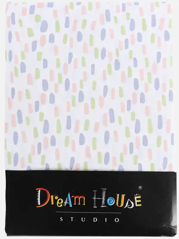 Bild 2 von Bettwäsche mit Alloverprint, 135x200cm Weiß