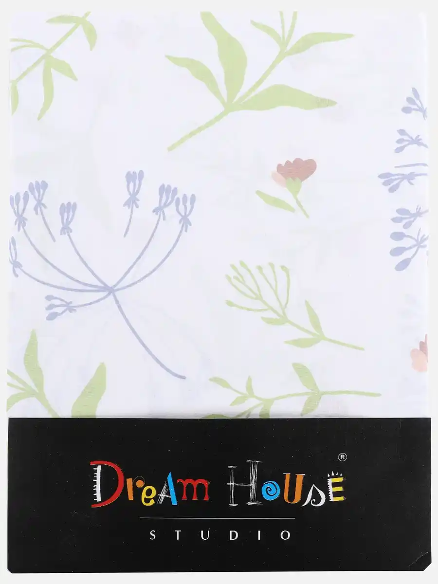 Bild 2 von Bettwäsche mit Alloverprint, 155x220cm Weiß