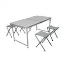 Bild 1 von Camping Sitzgruppe hellgrau/silber