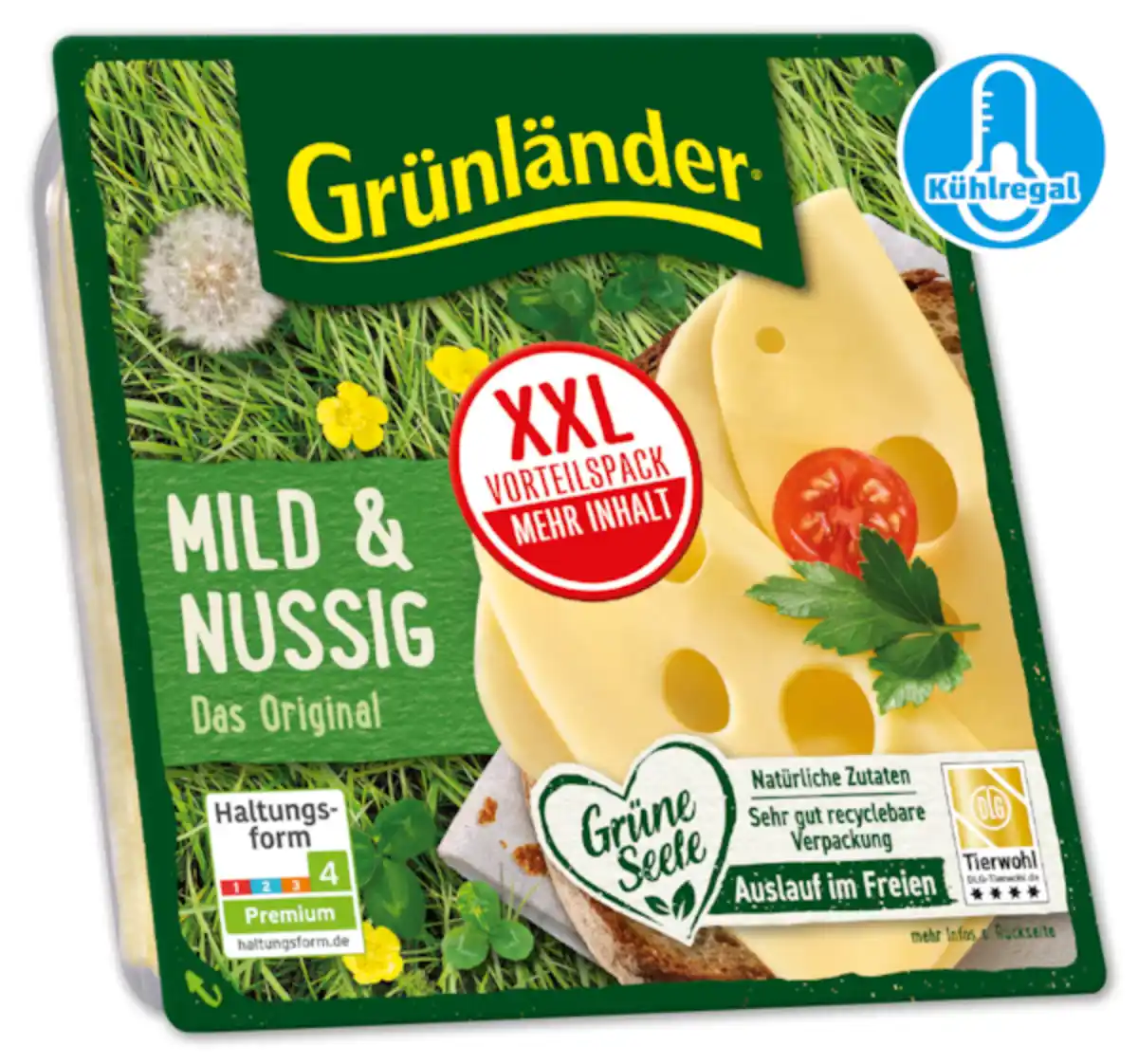 Bild 1 von GRÜNLÄNDER Käsescheiben*