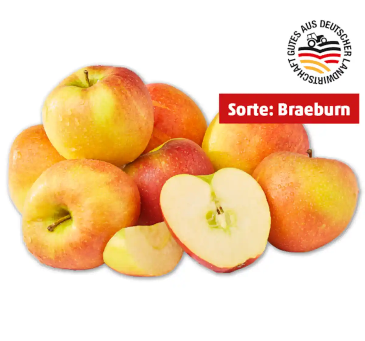 Bild 1 von Deutsche rote Äpfel*