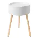 Bild 1 von Beistelltisch 38x38x59cm weiß