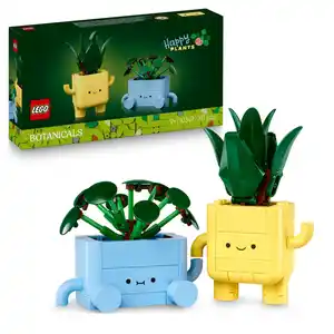 LEGO Botanicals Fröhliche Pflanzen - Bastelset für Mädchen 10349, 1 Stk