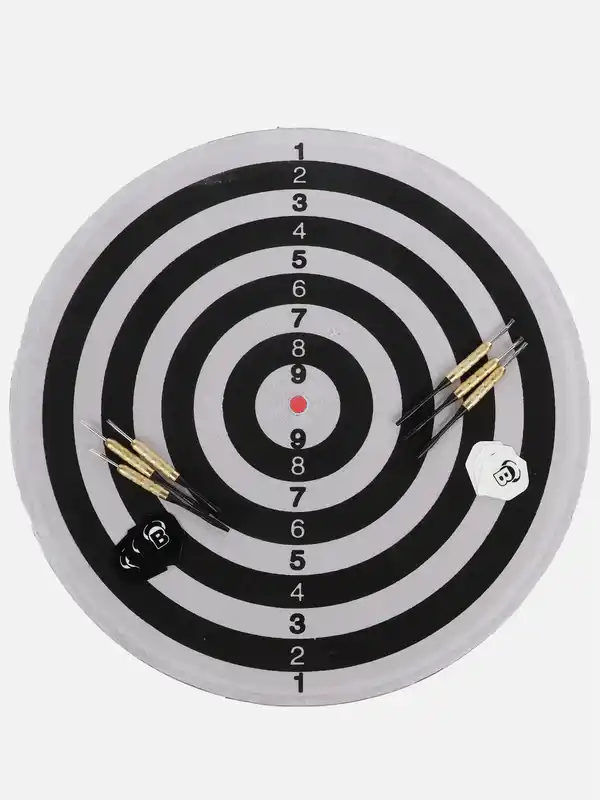 Bild 2 von Dartscheibe mit Aufhängung Schwarz