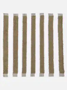 Gesichtshandtuch aus Baumwolle 30x30cm Grün