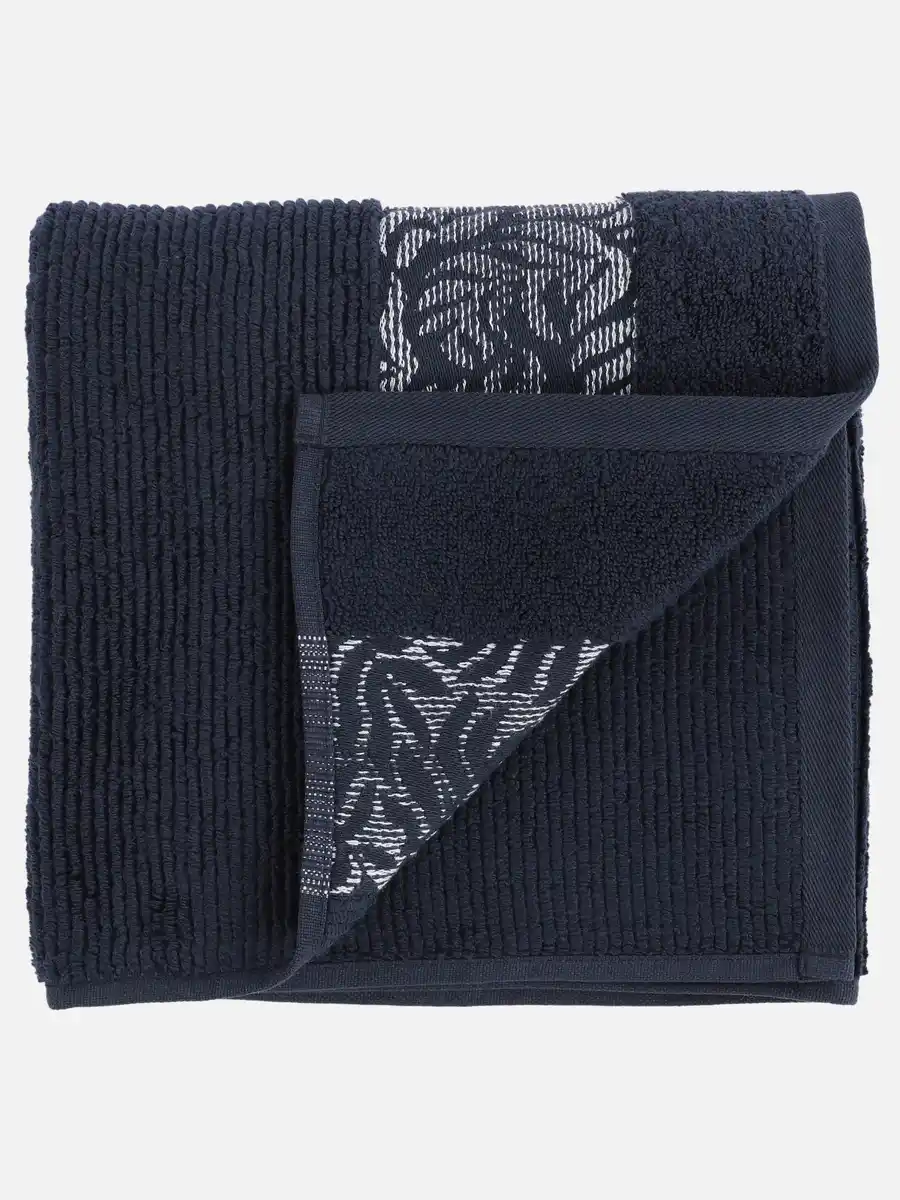 Bild 1 von Duschtuch mit breiter Bordüre 70x140cm Blau