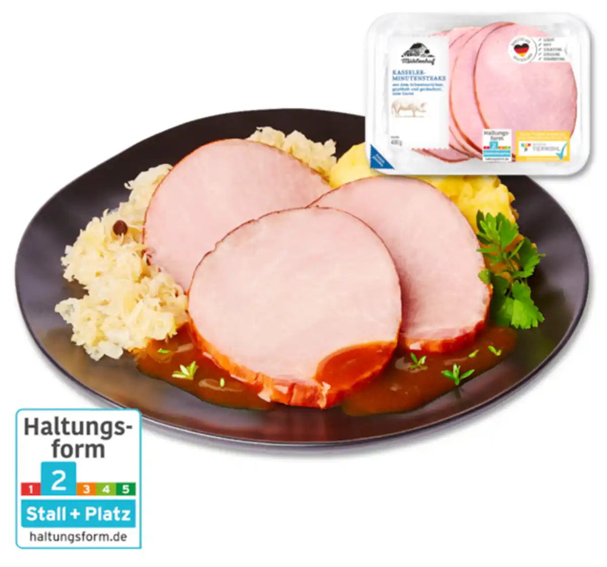 Bild 1 von MÜHLENHOF Frische Kasseler-Minutensteaks