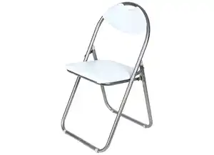 Metall-Klappstuhl mit Kunststoffpolster