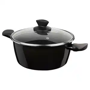 CROFTON Energiespartopf 24 cm, Schwarz