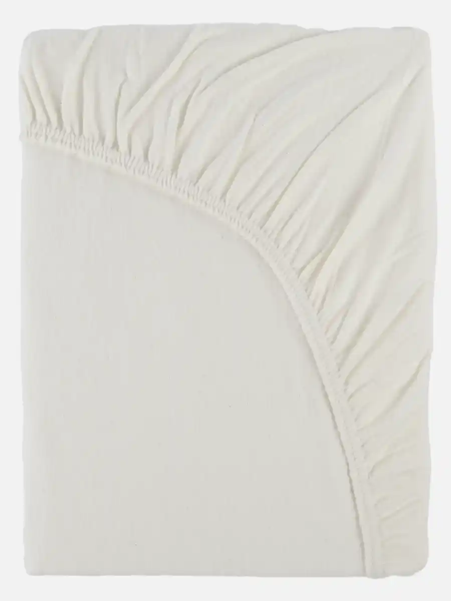 Bild 1 von Biber Spannbetttuch 180x200cm Weiß