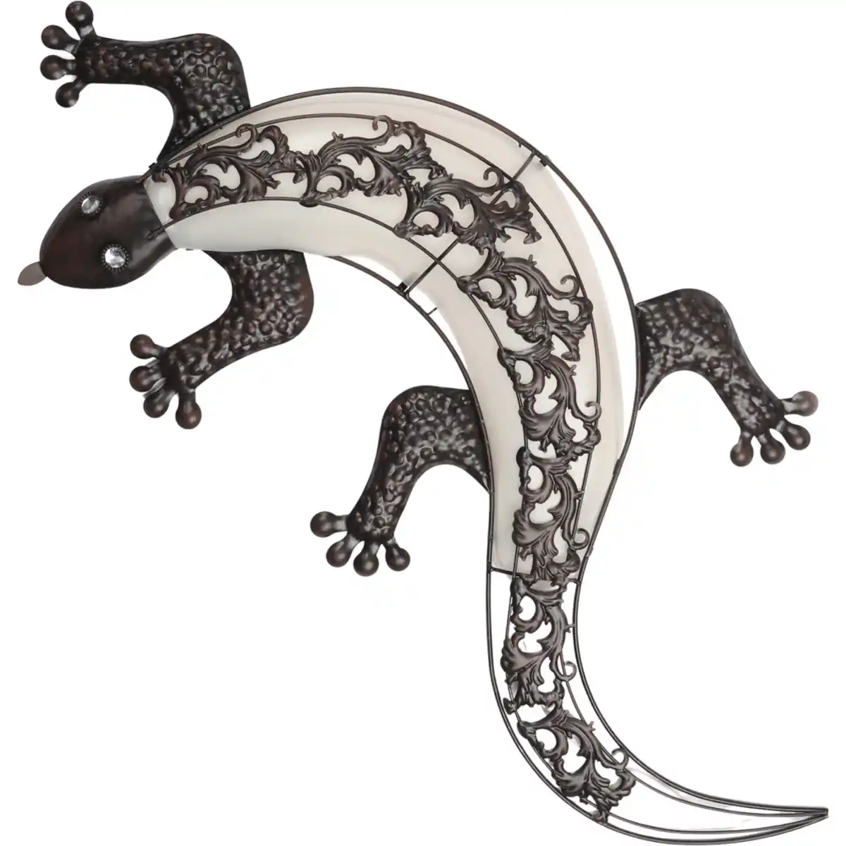 Bild 1 von Solar-LED-Wandlicht "Gecko" mit 10 LEDs