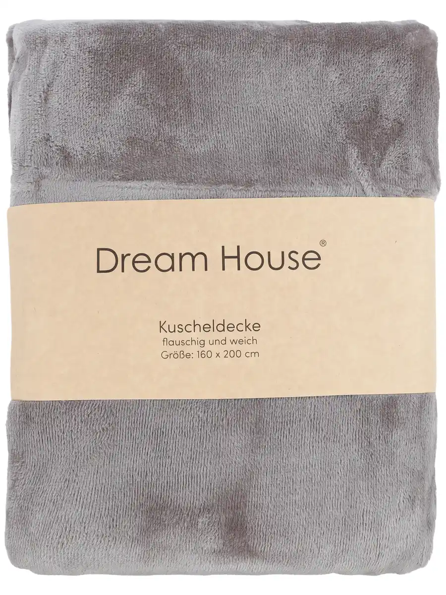 Bild 2 von Wohndecke 160x200cm Grau