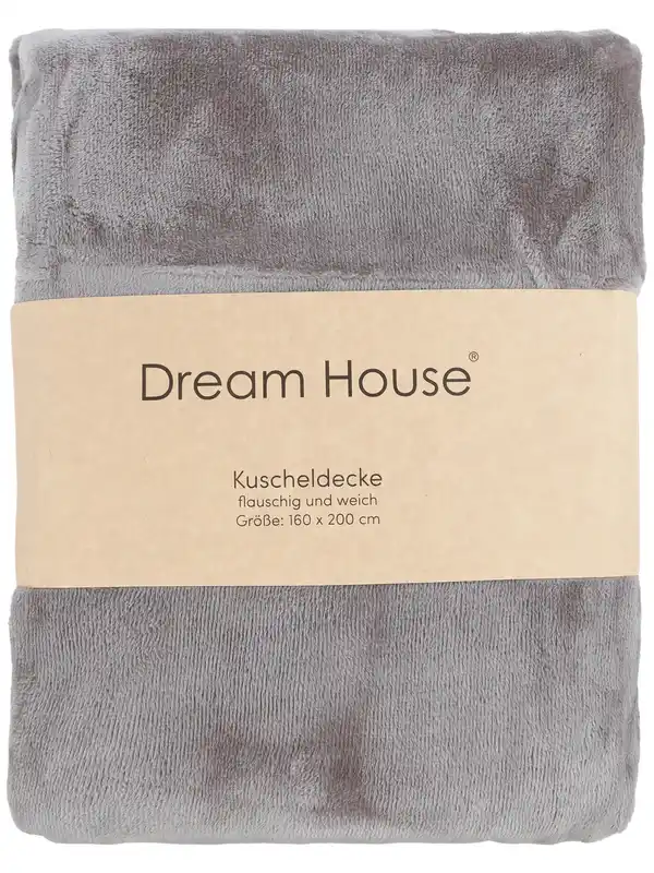 Bild 2 von Wohndecke 160x200cm Grau