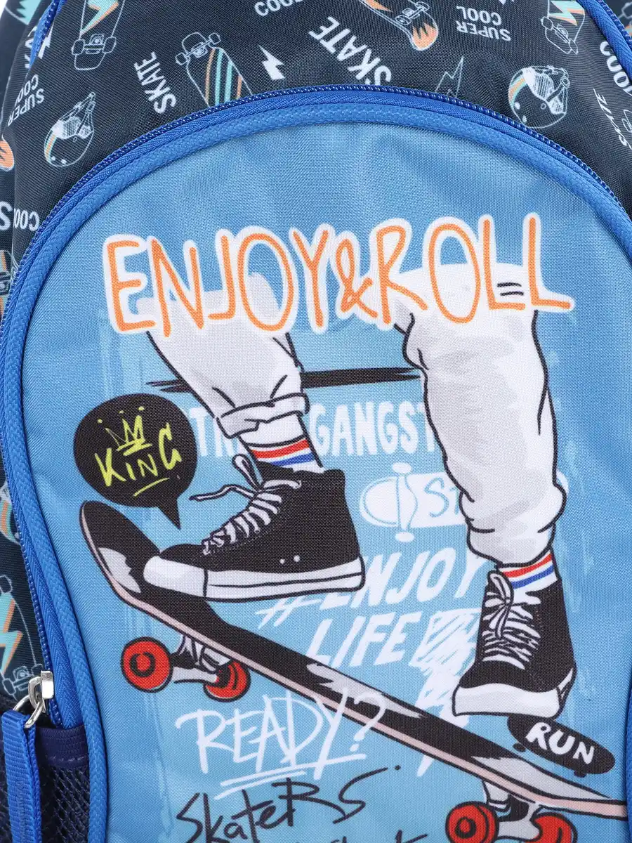 Bild 3 von Kinder-Skaterrucksack Blau